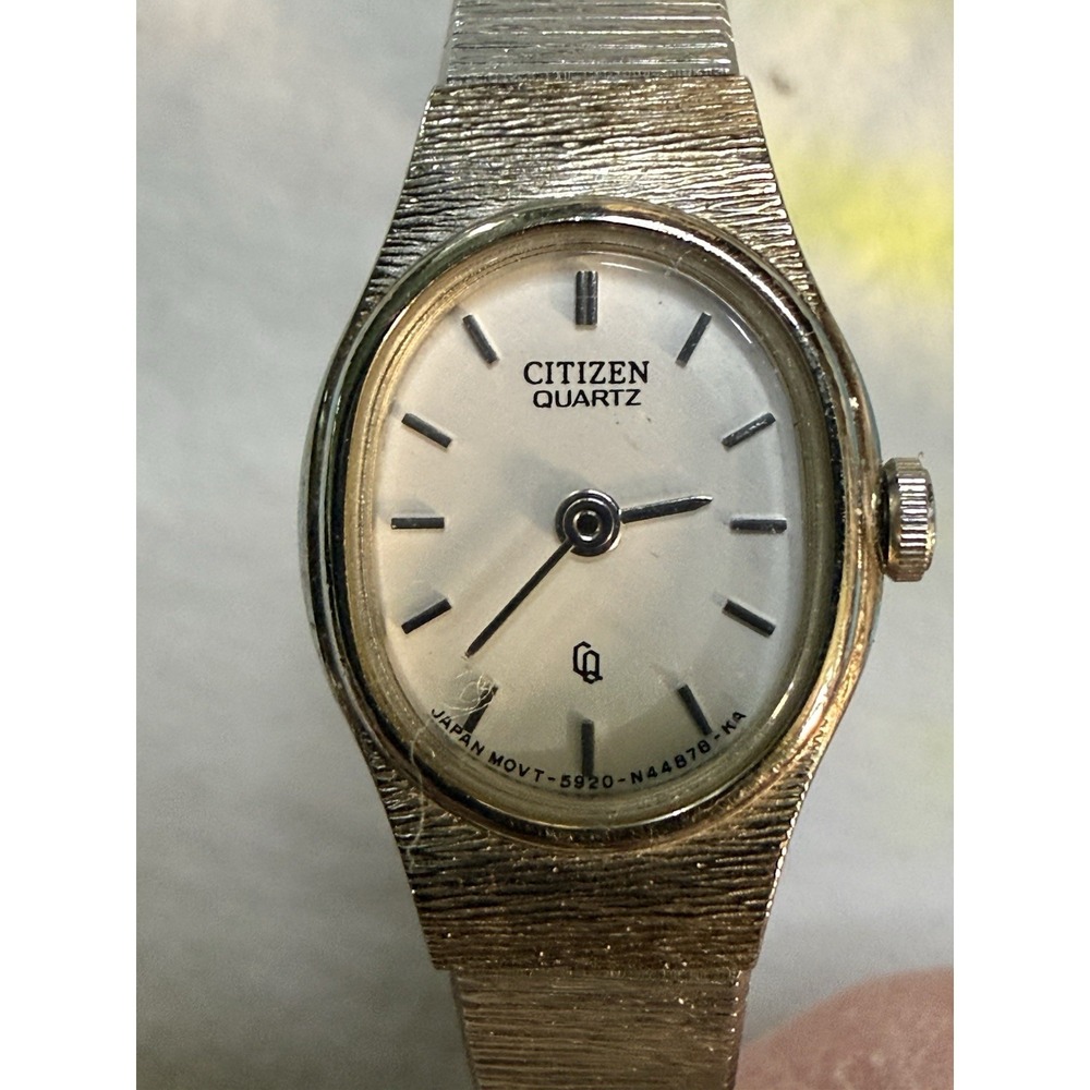 Citizen 3220-898486 Ladies 17MM 6" Gold Tone Vintage T33